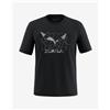 Salewa T-shirt Salewa Eagle Geometric manica corta nero - S