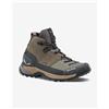 Salewa Scarponi Salewa Puez Leather Mid Powertex marrone scuro verde grigio donna - 36.5