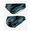 Turbo Costume da pallanuoto Turbo Delicate Dashes nero grigio blu - S