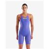 Arena Costume da bagno Arena Powerskin Carbon Air 2 Eclipse Glare Open Back viola salmone donna - 40