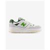 New Balance Scarpe New Balance 550 grigio bianco verde per bambini - 33