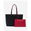Lacoste Borsa Lacoste Style nero puro rosa