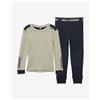 Helly Hansen Tuta Helly Hansen LIFA Merino bianco perla blu notte per bambini - 6