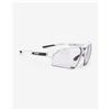 RUDY PROJECT Occhiali Rudy Project Deltabeat bianco brillante con lenti fotocromatiche ImpactX 2 Laser viola