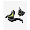 Magura Freno a disco Magura MT8 SL Carbon idrico FlatMount leva 1 dito nero giallo
