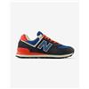 New Balance Scarpe New Balance 574 blu oceano rosso - 37.5