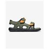 Timberland Sandali Timberland Perkins Row 2-Strap verde uva arancione junior - 36