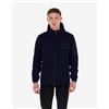 Santini Giacca con cappuccio Santini Pluvia blu navy - Taglio Classic - S