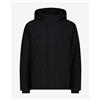 CMP Giacca con cappuccio CMP Softshell Internal Padding nero - 48