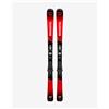 Rossignol Sci Rossignol Hero On Piste 100 -140 + attacchi KID 4 GW B76 nero opaco rosso junior - 110