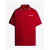 Red Bull Racing Polo Red Bull Racing x Pepe Jeans Tipped Logo manica corta rosso - M