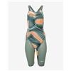 Speedo Costume da bagno Speedo Fastskin LZR Pure Valor 2.0 Openback verde canna arancione donna - 23