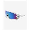 Oakley Occhiali Oakley Jawbreaker bianco lucido con lenti Prizm Snow Sapphire Iridium