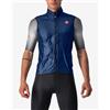 Castelli Gilet a vento Castelli Aria blu brillante - S