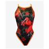 Turbo Costume Turbo Water Bird spalline fine arancione verde donna - S