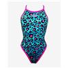Turbo Costume Turbo Blu Animal leopardato blu - L