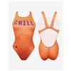 Turbo Costume Turbo Chill spalline larghe arancione donna - L