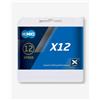 KMC Catena KMC X-12 12V 126 maglie oro nero