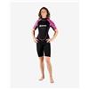 MARES Muta neoprene Mares Manta Shorty manica corta nero rosa donna - 4