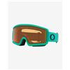 Oakley Maschera Oakley Target Line S Celeste con lente Persimmon