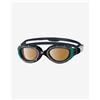 Zoggs Occhialini Zoggs Predator Flex Polarized Ultra Regular Fit grigio scuro verde con lenti polarizzate marrone