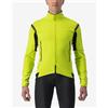 Castelli Giacca Castelli Perfetto RoS 2 Rosso Corsa GORE-TEX INFINIUM™ maniche rimovibili verde lime grigio - S