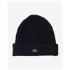 Lacoste Berretto Lacoste Smooth Touch blu scuro donna