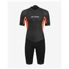 Orca Muta in neoprene Orca Vitalis Shorty Open Water manica corta nero arancio - 8