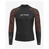 Orca Maglia in neoprene Orca Zeal Top Open Water manica lunga nero arancio grigio - MT