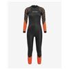 Orca Muta in neoprene Zeal Hi-Vis Open Water manica lunga arancio nero donna - XS