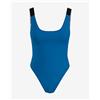 Calvin Klein Costume Calvin Klein Scoop Back Intense Power blu elettrico nero donna - S