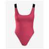 Calvin Klein Costume Calvin Klein Scoop Back Intense Power rosa intenso nero donna - XS