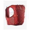 Salomon Gilet idrico Salomon Active Skin 8 rosso intenso - L