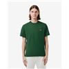 Lacoste T-shirt Lacoste Classic manica corta verde - L