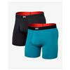 SAXX Boxer SAXX Multi-Sport Mesh nero blu (2 unità) - S