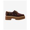 Timberland Scarpe Timberland Stone Street Boat rosso granata donna - 38.5