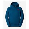 The North Face Felpa con cappuccio The North Face Redbox Raglan blu scuro rosso - S