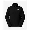 The North Face Pile The North Face Glacier Fleece Quarter Zip nero bianco - 3XL
