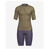 Santini Body triathlon Santini Viper giallo ocra donna - Taglio Sleek - XXS