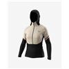 Dynafit Giacca con cappuccio Dynafit Alpine Hybrid bianco nero donna - XS