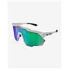Scicon Occhiali Scicon Aeroshade Kunken TP Tadej Pogacar World Champion bianco con lenti a specchio verde