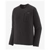Patagonia Maglia Patagonia R1 Air Crew manica lunga nera - M