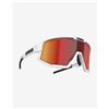 Bliz Occhiali Bliz Fusion bianco con lenti rosso