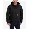 Carhartt Giacca con cappuccio Carhartt Duck Active nero puro - L