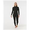 Rip Curl Muta in neoprene Rip Curl Dawn Patrol 4/3 mm Back Zip nero puro donna - 10
