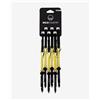 Wild Country Rinvio con fettuccia Express Wild Country Session 12 cm nero giallo (Pack di 6)