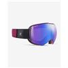 Julbo Maschera Julbo Lightyear nero viola con lente fotocromatica Reactiv High Contrast 1-3 blu