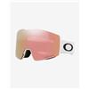 Oakley Maschera Oakley Fall Line M Matte White con lente Prizm Snow Rose Gold Iridium