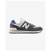 New Balance Scarpe New Balance 574 grigio scuro blu bianco - 40.5
