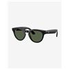 Ray-Ban Occhiali Ray-Ban Meta Headliner Shiny Black con lenti G-15 Green